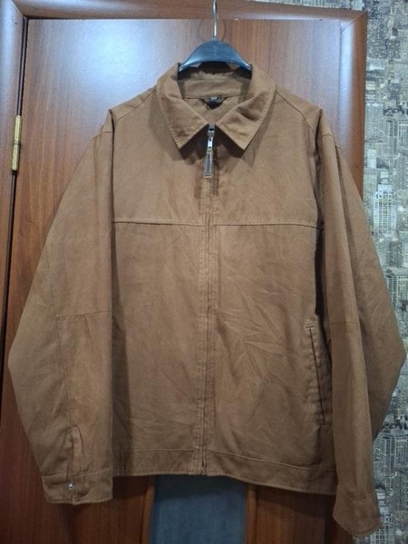 Women Bio Comfort Jacket Mustard Suede L