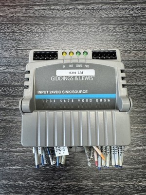 GIDDINGS & LEWIS M.1300.7372 R1 Input Module 24VDC SINK/SOURCE #35