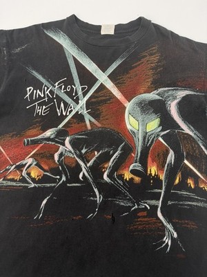 Vintage 90s Pink Floyd The Wall All Over Print Band Tour Winterland T-Shirt XL