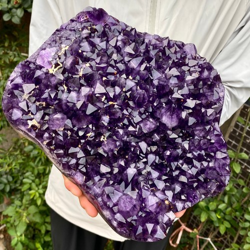 9.70LB Top! Natural Amethyst cluster quartz cluster crystal specimen Healing - 第 6/16 張圖片