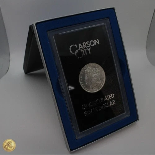 1882-CC  Morgan Silver Dollar GSA Hoard BRILLIANT UNCIRCULATED w/ Box & COA -Z79