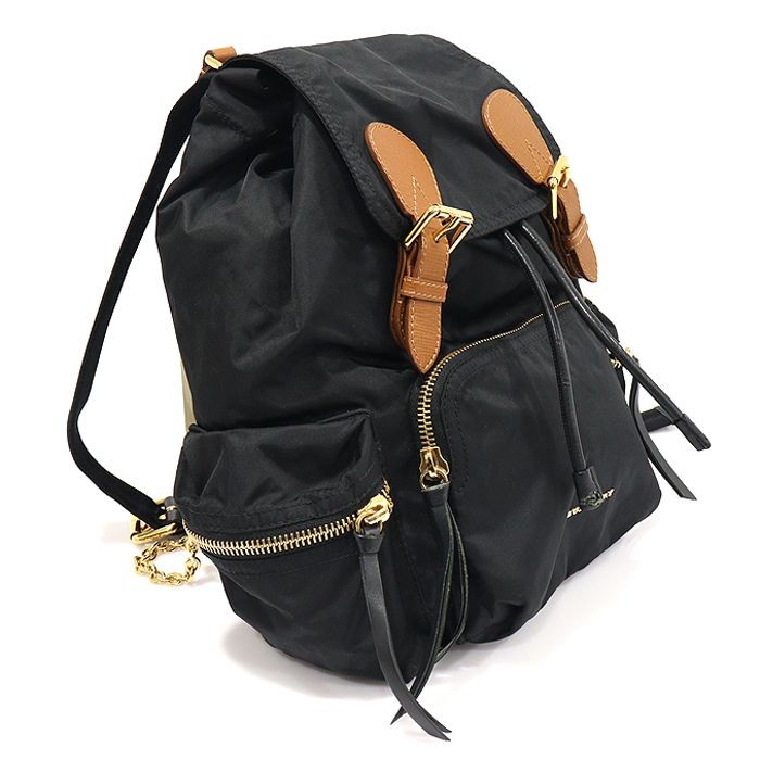 Burberry Black Nylon Technical Backpack Medium 40… - image 2