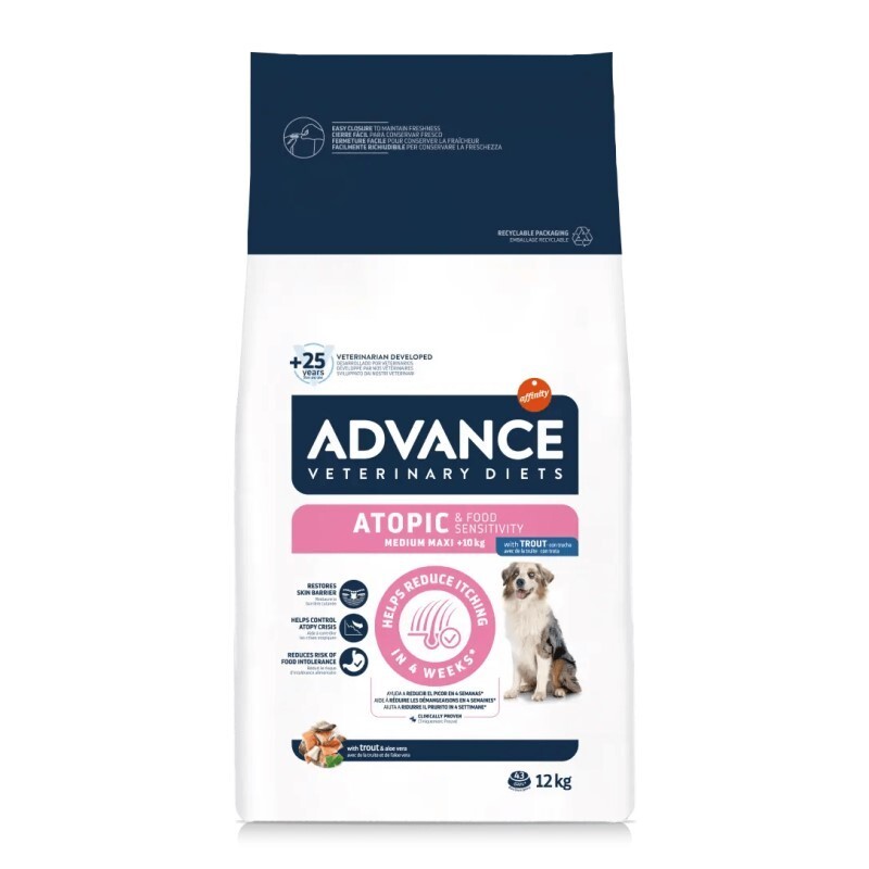 Advance Veterinary Diets Dog Atopic Medium/Maxi Trota - Sacco da 12 KG