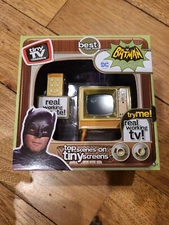 Tiny TV Batman Classics Real Working TV with Top Scenes From the Classic Batman
