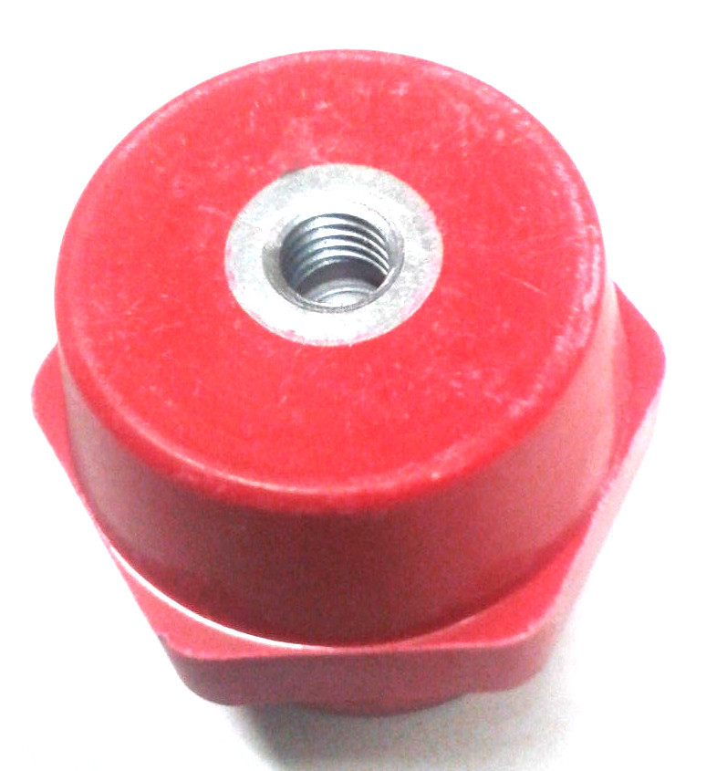 Isolatoren M10 Rot 35x41mm Polyesterharz Stützisol Produktbild-Vorschau 4