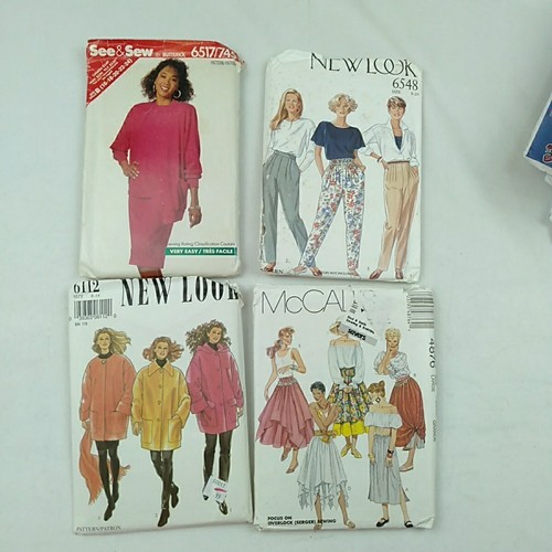 Sewing Pattern Bundle Women Plus Size Vintage Modern Simplicity New Look McCalls - Picture 7 of 8