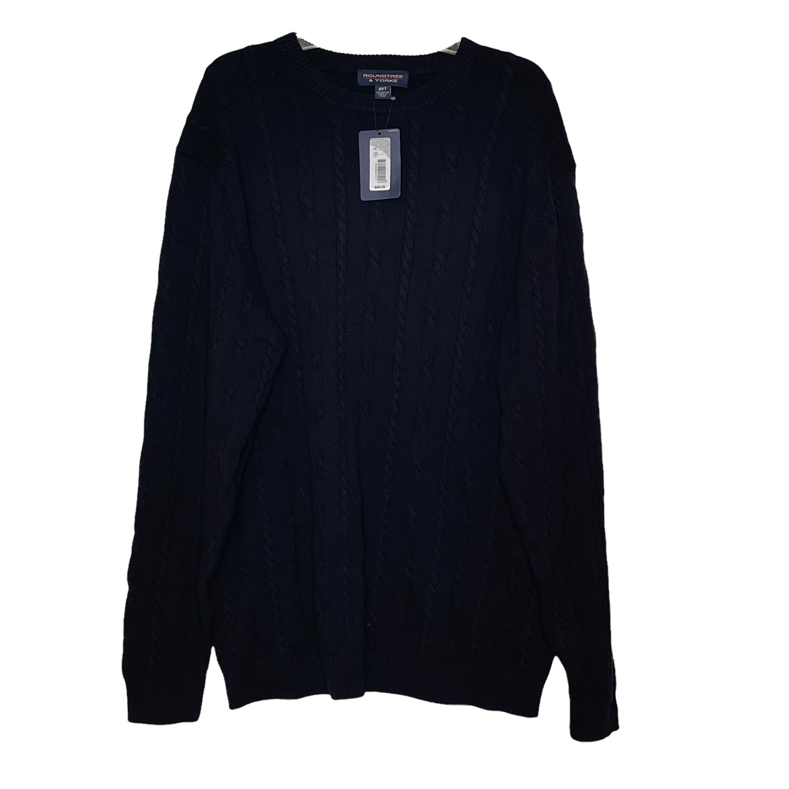 Roundtree \u0026 Yorke Mens Cable Knit 