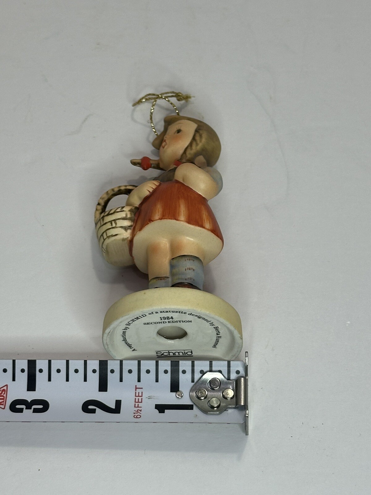 Vintage A Reproduction By SCHMID 1984 2nd Edition Girl Figurine Berta Hummel