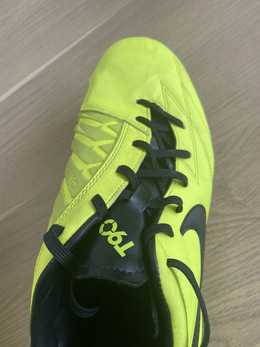 Nike T90 Shoot IV Total 90 SG Football Boots Neon yellow UK Nike T90 Shoot IV Total 90 SG Football Boots Neon yellow UK