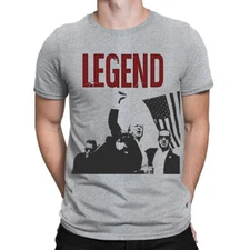 Trump Shot T-Shirt Top Donald 2024 Never Surrender T-Shirt Mugshot 1#TA-187