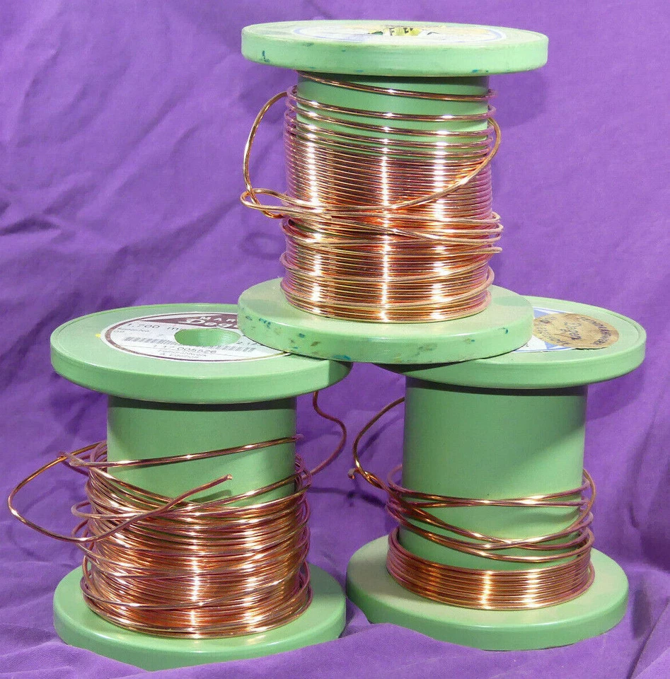 Fil de cuivre souple au mètre pour bricolage, loisirs de 0,20 à 2,20mm - Photo 3/3