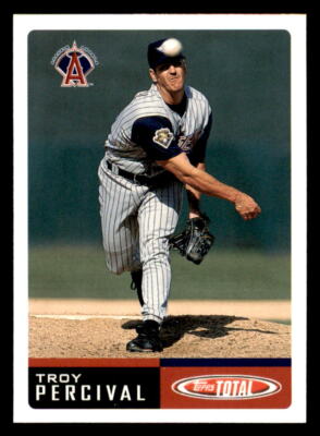 2002 Topps Total  #242 Troy Percival Anaheim Angels