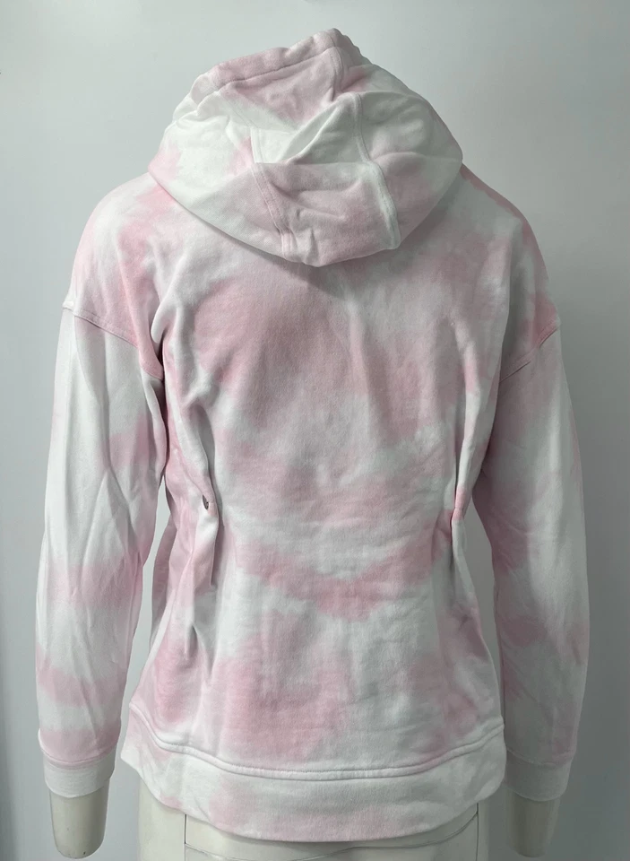 Givenchy Kids Pink Tie-Dyed Hooded Cotton Sweatshirt sz 12 - Image 4 of 4