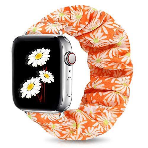 2 FOR 1 Scrunchie Fashion Loop Band Strap For Apple iWatch 9/8/7/6/5 SE 38-44mm - Picture 26 of 33