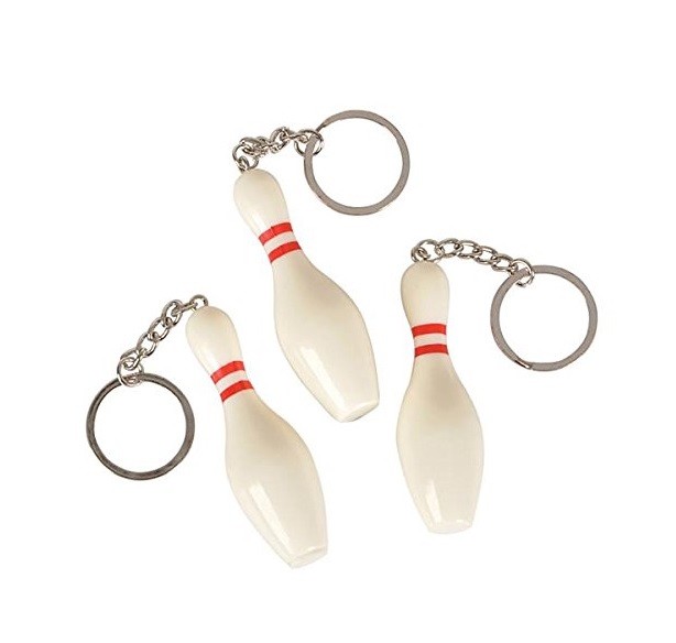 Bowling Pin Key Chains One Dozen (12) eBay