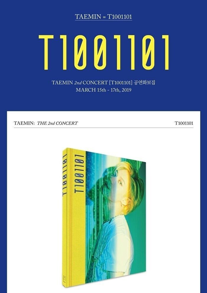 23d★y TAEMIN 2ND CONCERT [T1001101] FC限定 TAEMIN 2nd CONCERT [ T1001101 ] PHOTO BOOK Album+149p Foto Buch+