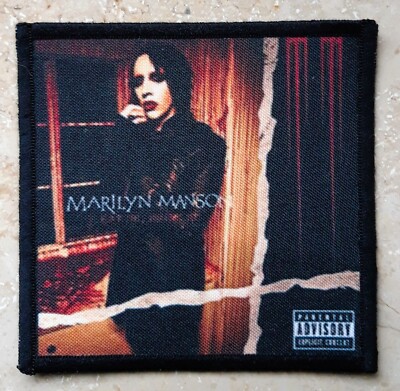 MARILYN MANSON - EAT ME , DRINK ME - PATCH / AUFNÄHER - INDUSTRIAL / ALTERNATIVE