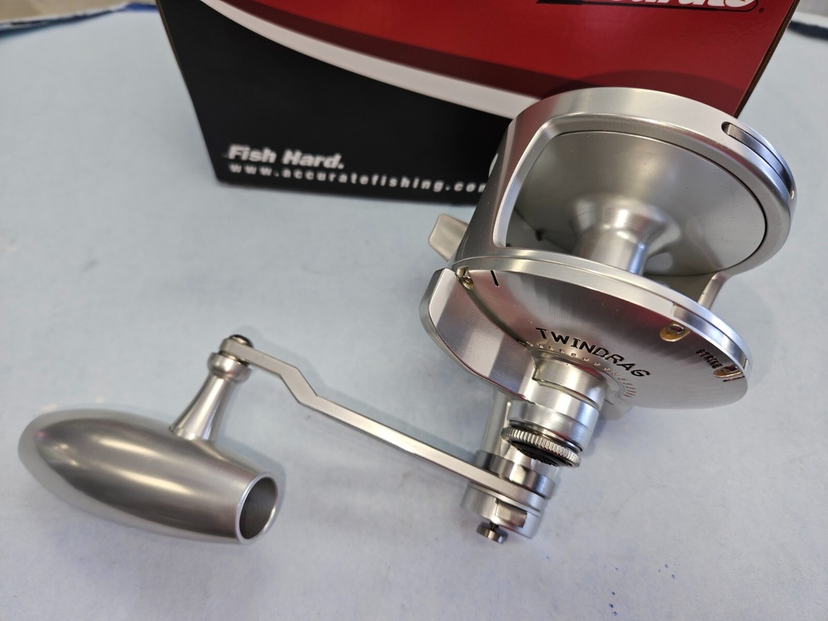 Accurate Valiant Reel BV2-800N Silver with 3.8