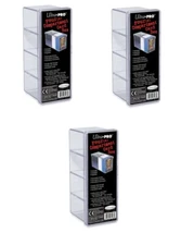 (3 Boxes) Ultra Pro 4 Compartment Storage Box For Gaming / Sports Cards