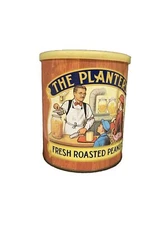 Vintage Planters Peanuts Cocktail Peanuts Nostalgia Limited Edition 1982 Tin Can