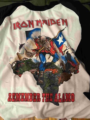 Iron Maiden Brain Damage in Tejas 83 Raglan S to 3XL
