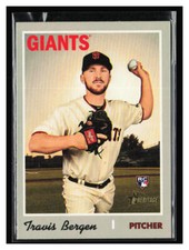 2019 Topps Heritage #697 Travis Bergen RC