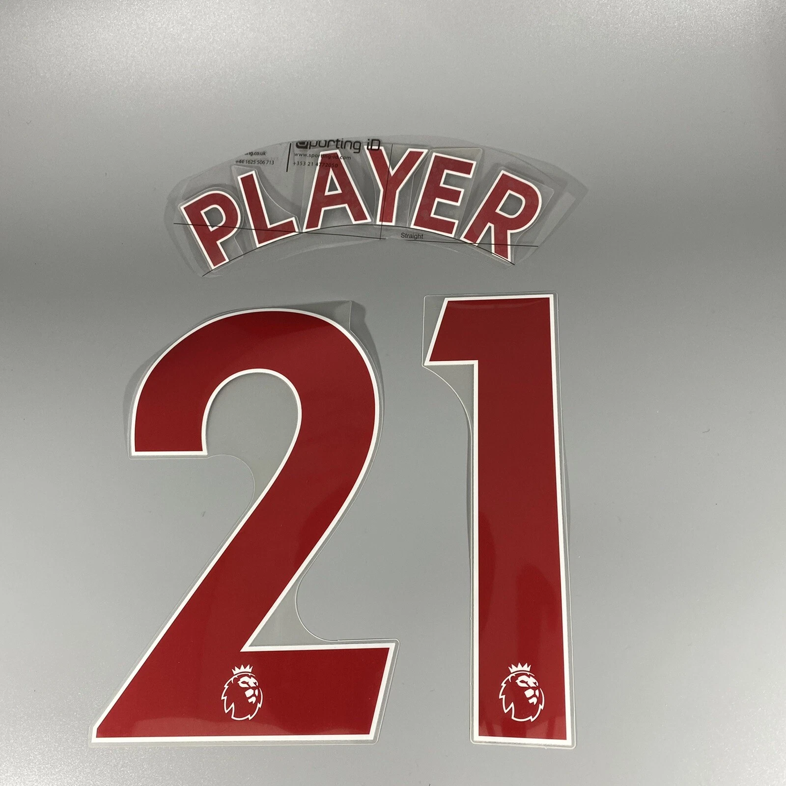 Crystal Palace nome ufficiale numero giocatore taglia rosso 2021 22 Premier League