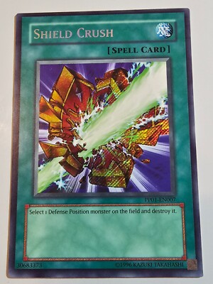Shield Crush PP01-EN007 Unlimited Secret Rare Yugioh | eBay
