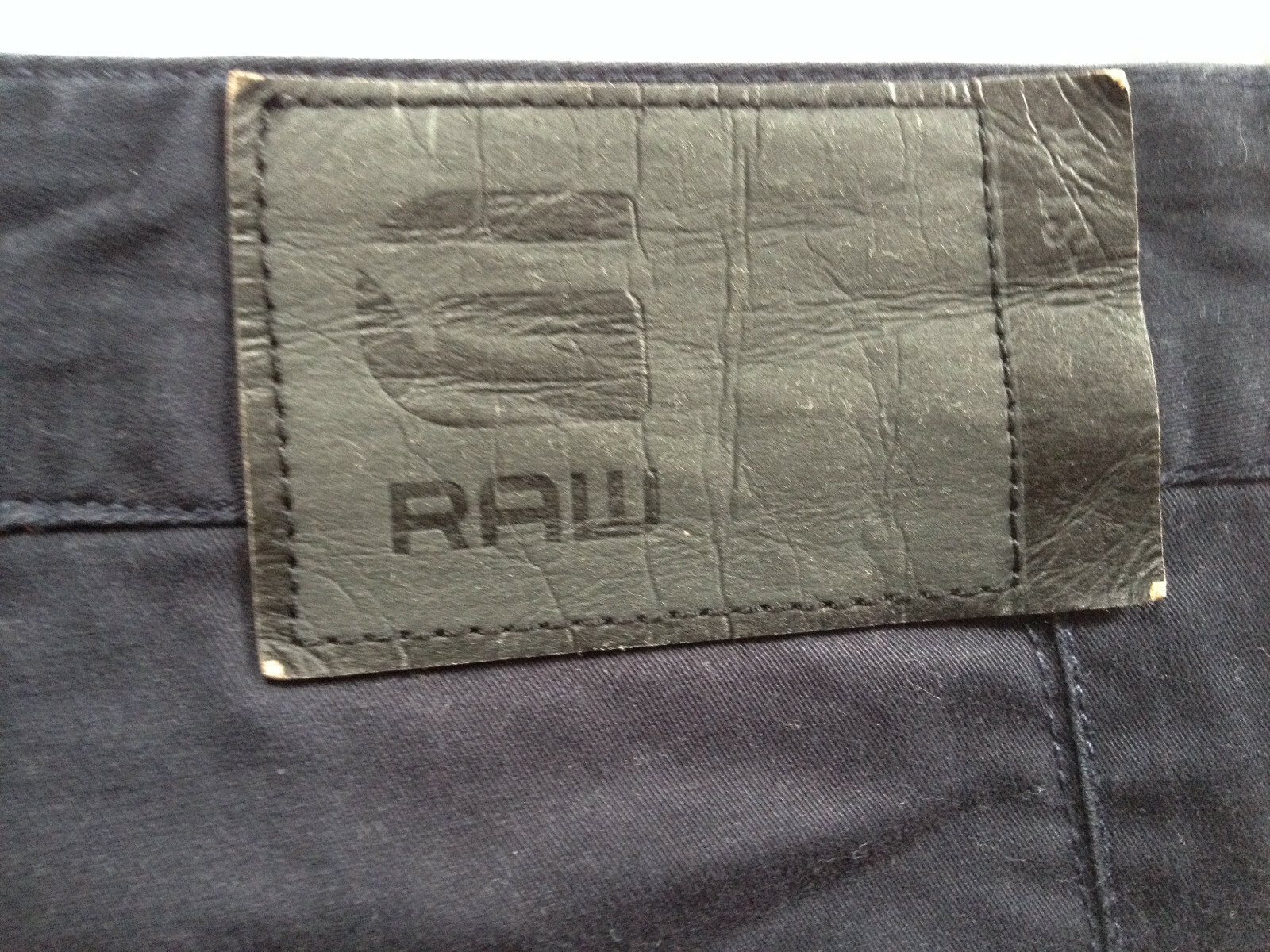 G-STAR RAW CHINO BRONSON AOP 1/2 SHORTS MEN'S SIZE 28 image 10