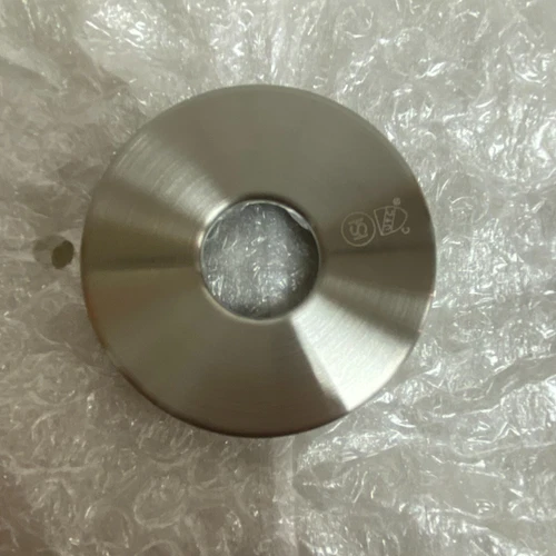 Signature Hardware Wall-Mount Rainfall Shower Arm 12" Brushed Nickel - Picture 6 of 9