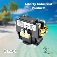 C125C 25 AMP 208 / 240 VAC Single 1-Pole Definite Purpose Contactor HVAC Packard