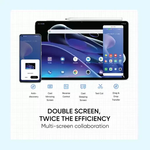 Realme Pad X 6 GB RAM 128 GB ROM (11 inch ) Wi-Fi+5G With
