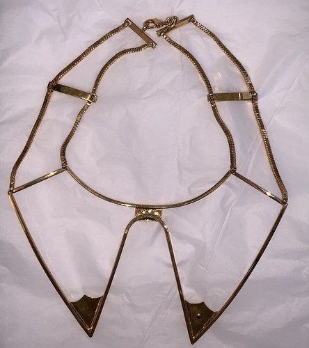 GOLDEN GOOSE DELUXE BRAND CHOKER COLLAR NECKLACE - Picture 8 of 10