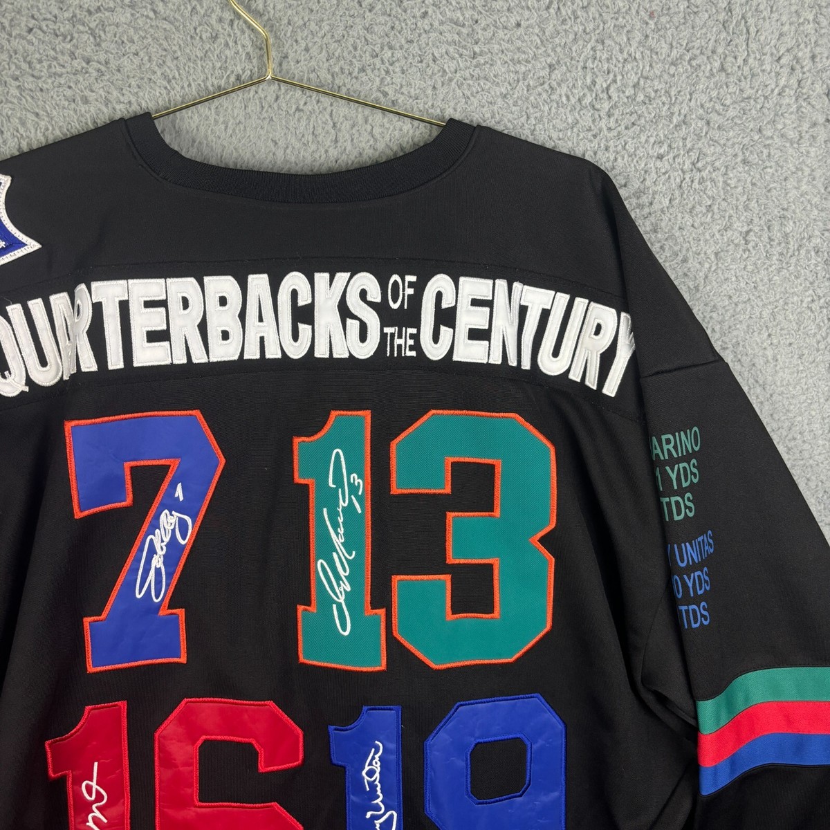 Mitchell and Ness Quarterbacks Of The Century Jersey Size 56