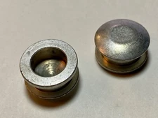 Harley 56239-53 Panhead Sportster Handlebar Waffle Grip End Plugs Cad '54-61 USA