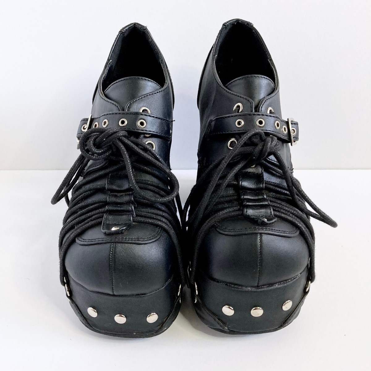 DEMONIA Charade 35 Goth Lolita Punk Bondage Platform Oxford