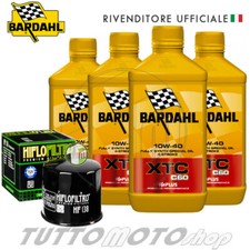 Tagliando SUZUKI GSR 750 2011-2016 / KIT Bardahl XTC 10W40 + Filtro olio GSR750
