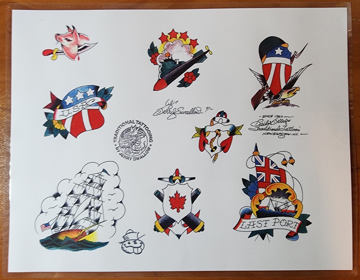 Traditional American Tattoo ジェリースワロウ Jerry Swallow
