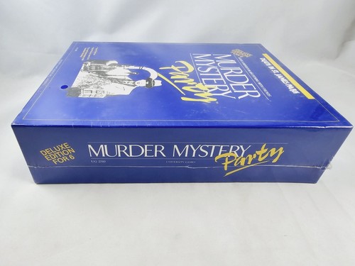 Murder Mystery Party Death In St James Park 1986 University Games Vintage Sealed - Picture 6 of 8
