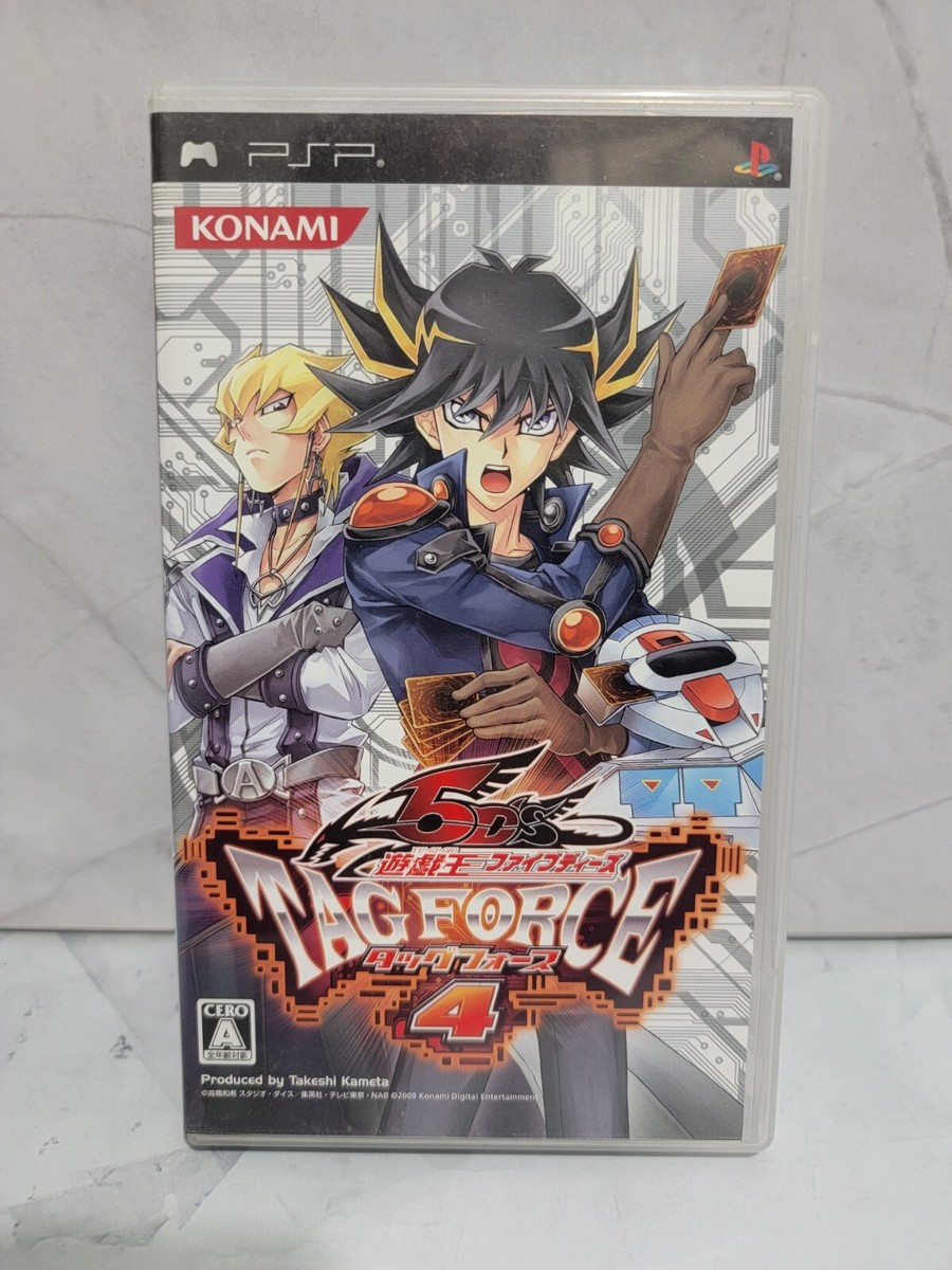 Yu-Gi-Oh 5D's Tag Force 4 CIB PSP Japanese Region Free Game | eBay