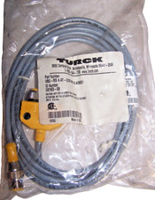 NEW TURCK CORDSET 250 VOLT 4 AMP 4 PIN  VB2-RS 4.4T-2/2FKM 4.4/S651