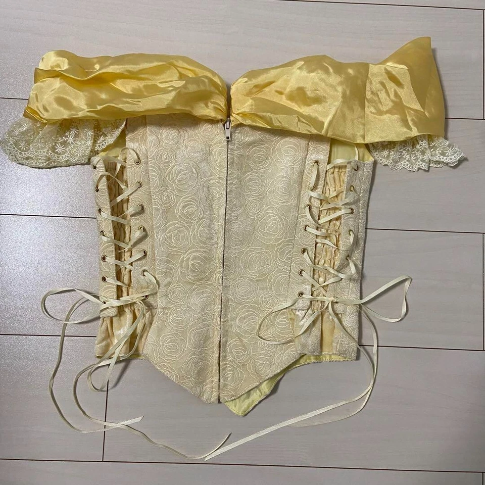 Secret Honey Disney La Bella y la Bestia Vestido Amarillo Disfraz Moda Mujer Foto 2 de 4