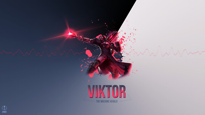 League of Legends viktor pc gaming art simple playmat gaming mat
