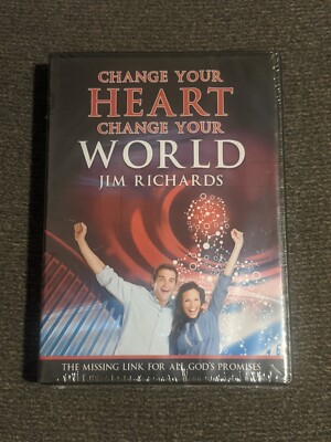 Change Your Heart Change Your World Jim Richards God's Promises 8-CD Set NEW