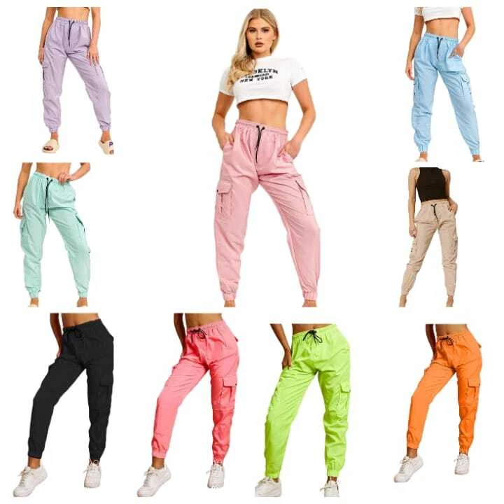  Womens Cargo Sweatpants Casual Baggy Fleece Fall Winter  Sweatpants High Waisted Outdoor Joggers Pants with Pockets Beige :  Clothing, Shoes & Jewelry