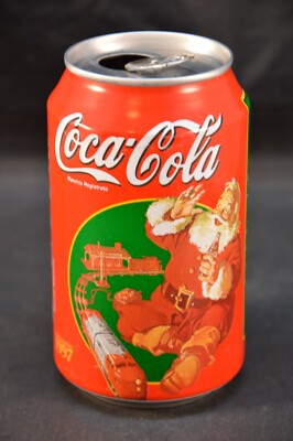 Coca Cola Vintage Weihnachts Sammlung 1997 Coca Cola 33CL Leer