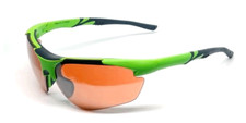 Maxx 2 HD Sunglasses green black golf driving lens brown high definition LT