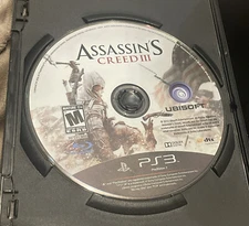 PS3 Assassin’s Creed III 3 Sony PlayStation 3 PS3 Game Disc Only