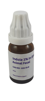 INDOLE ( Animalic, Floral, Jasmin Odor Molecule) 10 ML ( 1% In DPG)