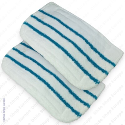 2 Microfibre Cleaning Pad for Black & Decker Steam Mop FSMH1321 FSM1605 FSMH1315